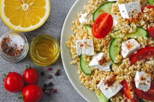 Salade grecque au boulghour Recettes BodySano